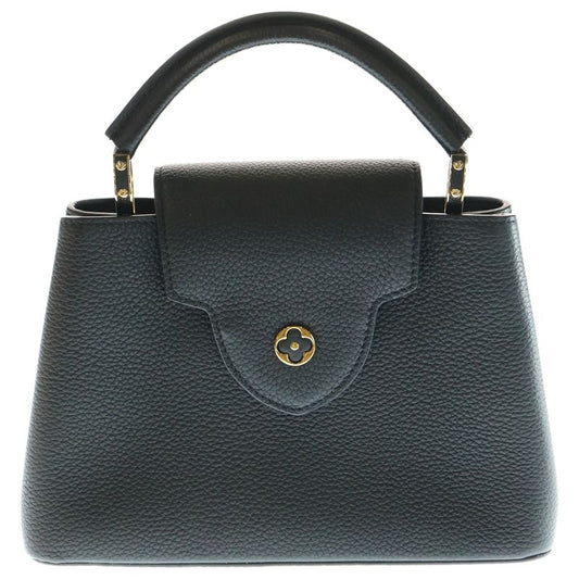 Louis Vuitton Taurillon Leather Capucines BB LV Green Bijoux Logo 2WAY Bag