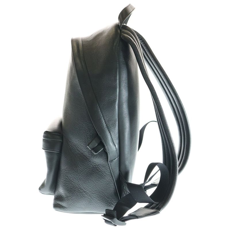Balenciaga Everyday Backpack Sac Black Leather 552379 Silver Hardware