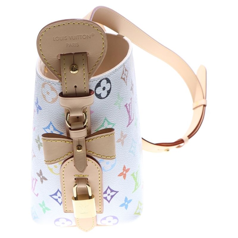 Louis Vuitton Lv×tm All In BB Shoulder Bag White Monogram Multicolor M13089 IC