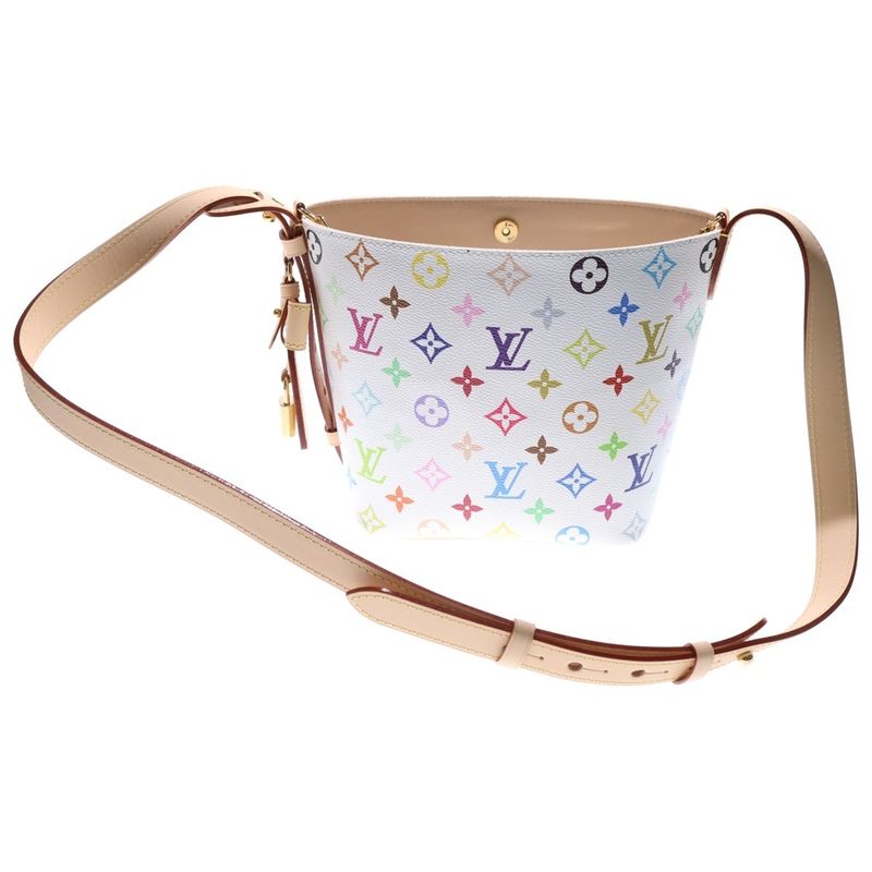 Louis Vuitton Lv×tm All In BB Shoulder Bag White Monogram Multicolor M13089 IC