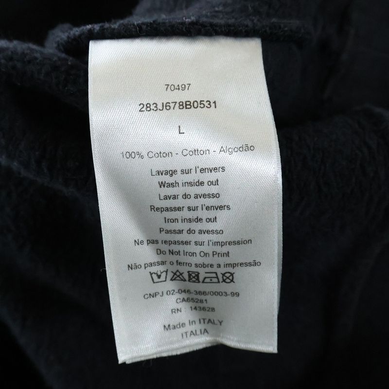 DIOR X Cactus Jack Oversize Sweat Cactus Jack Oversize Hoodie Black 283j678b0531