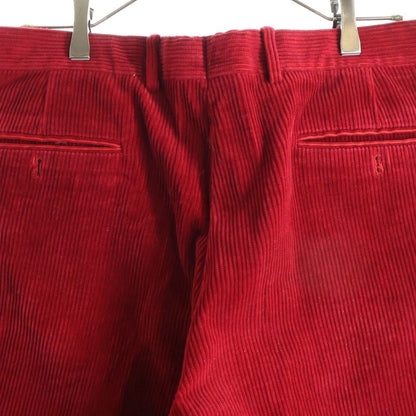 Hermes Corduroy Pants Red