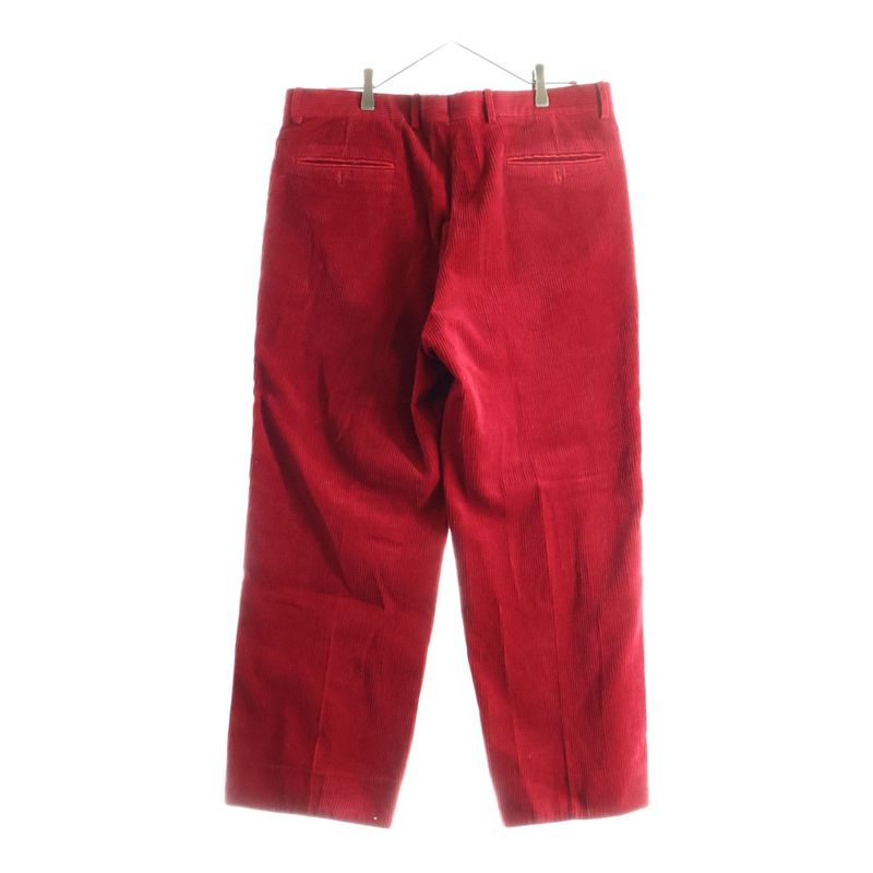 Hermes Corduroy Pants Red