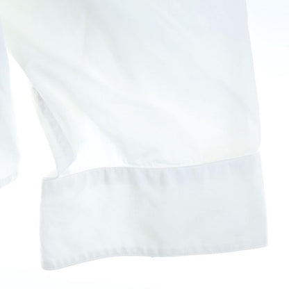 DIOR Sequined Logo Cotton Long Sleeve Shirt White 933c538a1581