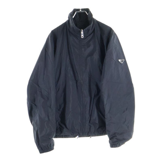 Prada Reversible Track Nylon Jacket Black Sgh057 R191