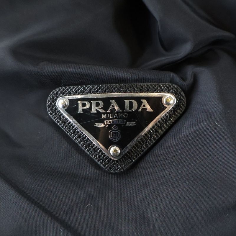 Prada Reversible Track Nylon Jacket Black Sgh057 R191