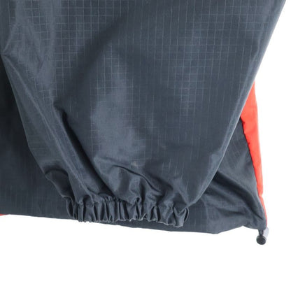 Balenciaga Zip Up Logo Jacket Zip Up Logo Nylon Jacket Poplin Jacket Blue/red