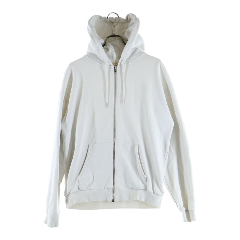 Celine 21AW Back Logo Print Loose Zip-up Hoodie White 2y496052h