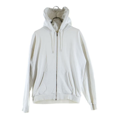 Celine 21AW Back Logo Print Loose Zip-up Hoodie White 2y496052h