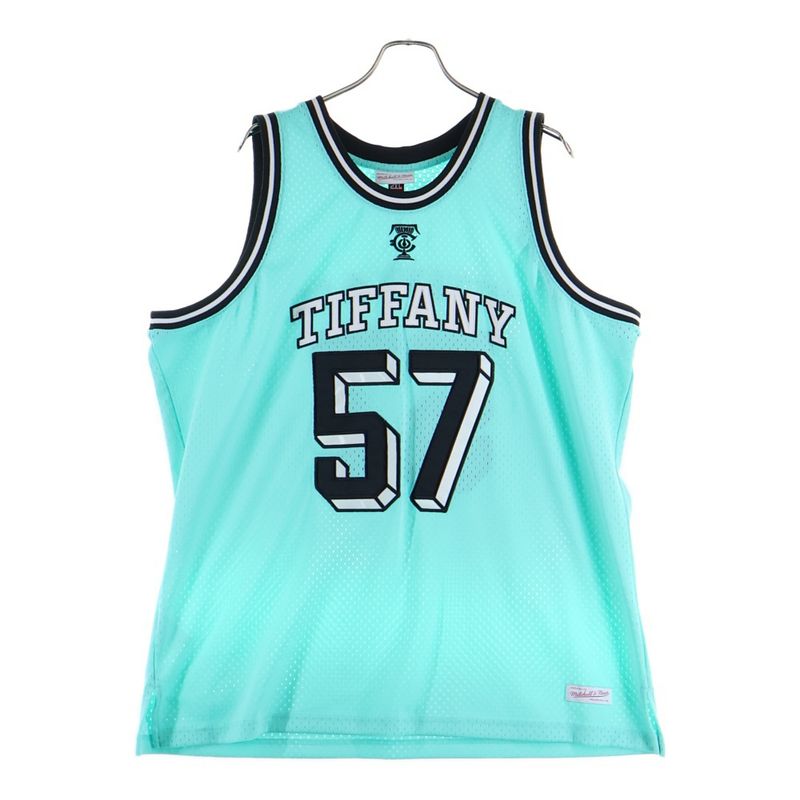Tiffany & Co X NBA X Mittchell & Ness Basketball Jersey Uniform Tank Top