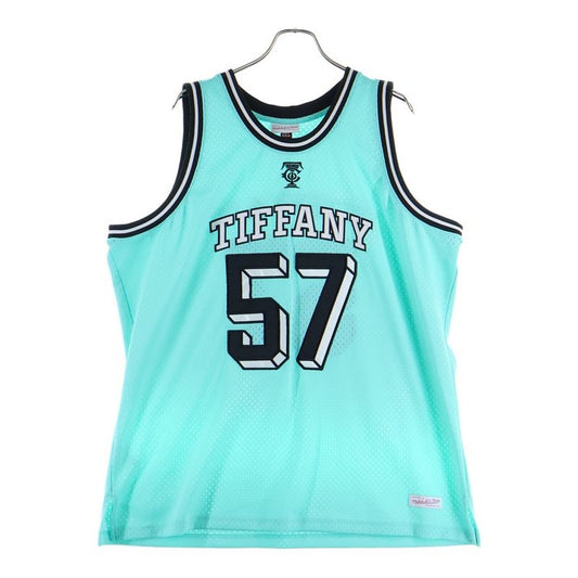 Tiffany & Co X NBA X Mittchell & Ness Basketball Jersey Uniform Tank Top