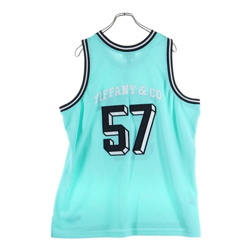 Tiffany & Co X NBA X Mittchell & Ness Basketball Jersey Uniform Tank Top