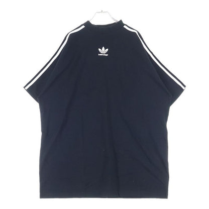 Balenciaga X Adidas Trefoil Logo Print 3-stripe Line Short-sleeved T-shirt Cut