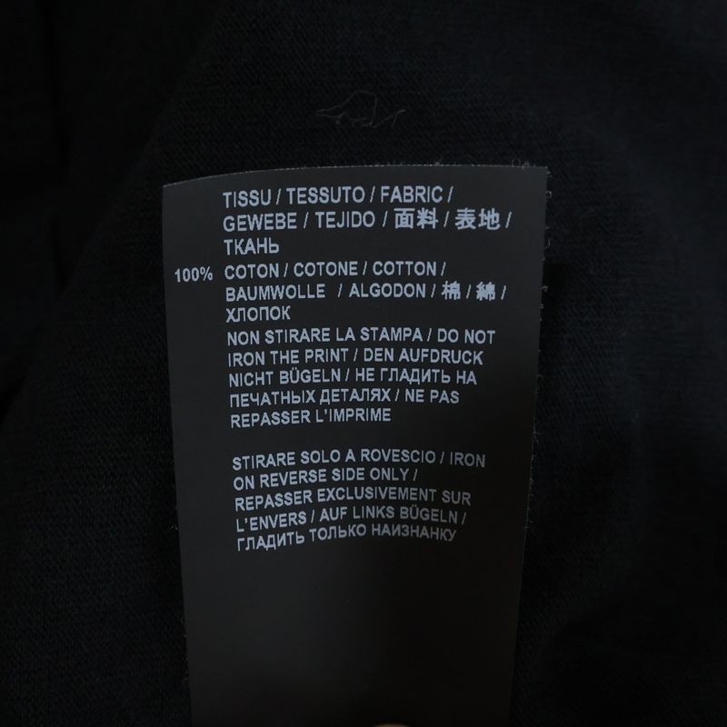 Saint Laurent Paris Logo T-shirt Logo Print Short Sleeve T-shirt Black 579020