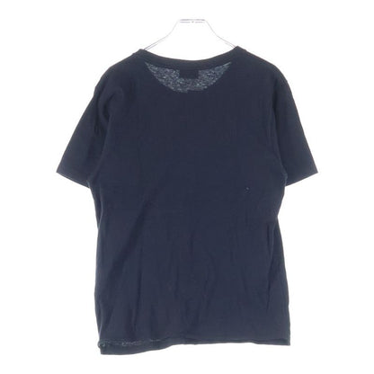 Saint Laurent Paris Logo T-shirt Logo Print Short Sleeve T-shirt Black 579020