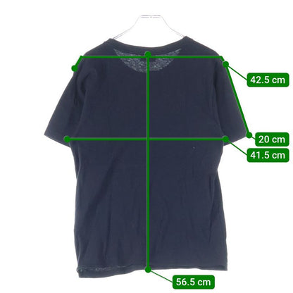 Saint Laurent Paris Logo T-shirt Logo Print Short Sleeve T-shirt Black 579020