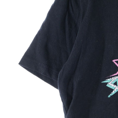 Saint Laurent Paris Logo T-shirt Logo Print Short Sleeve T-shirt Black 579020