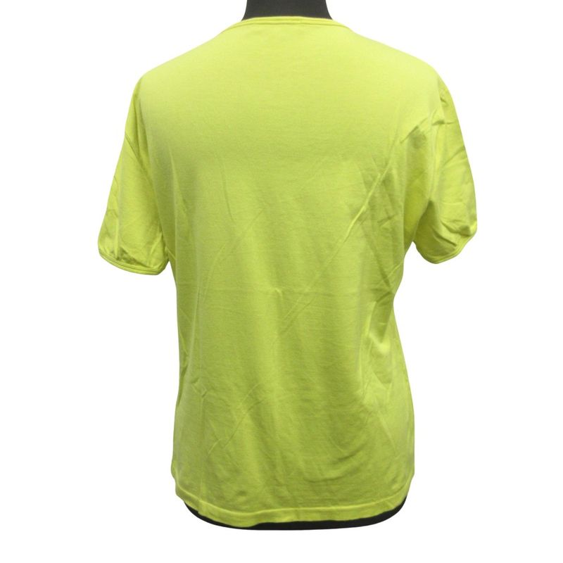 Good Loewe Logo Embroidery T-Shirt Cut and Sewn Stretch Old Vintage Yellow