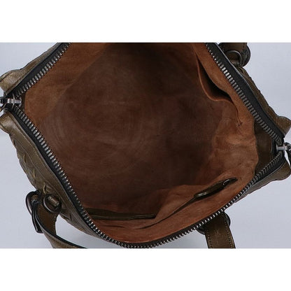 Bottega Veneta Tamboura Intrecciato Leather 2WAY