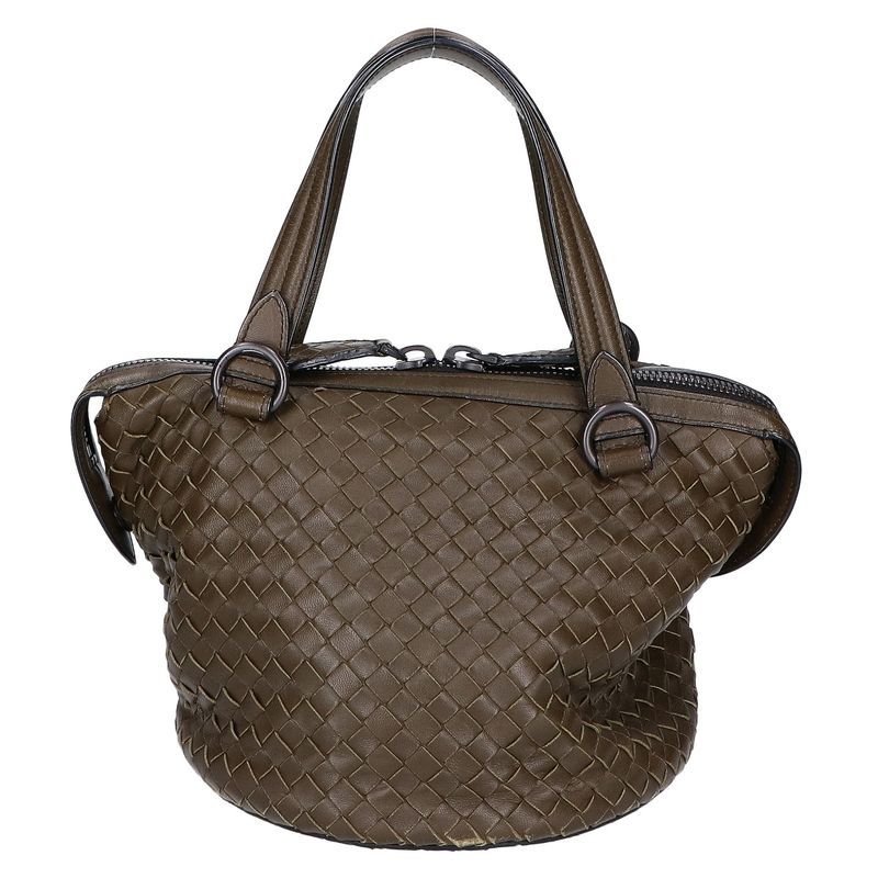 Bottega Veneta Tamboura Intrecciato Leather 2WAY