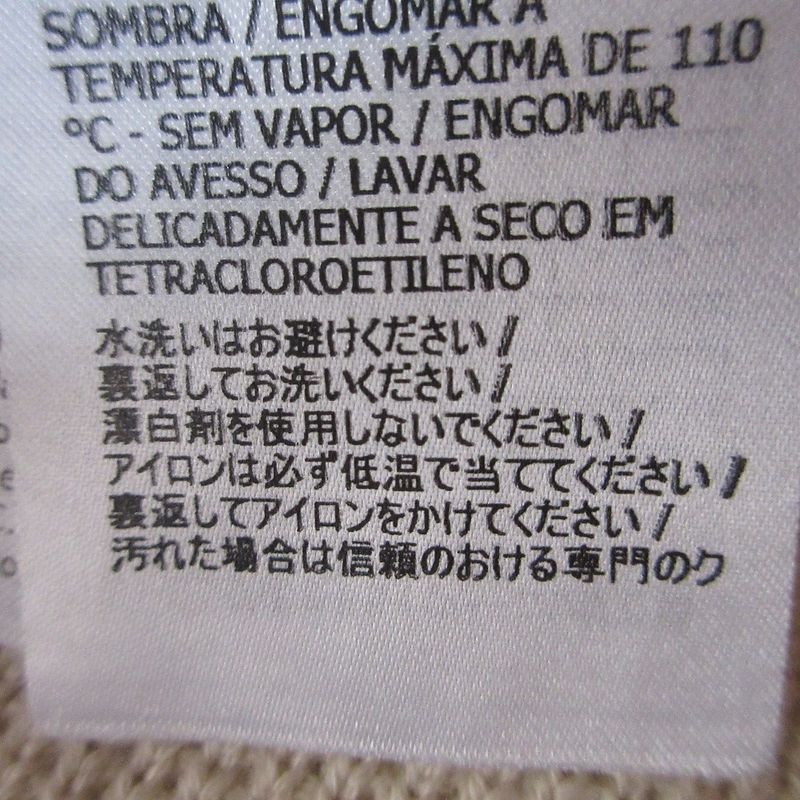 Gucci Michele Period V-Neck Knit Vest 653334 Size M Ivory Women Used