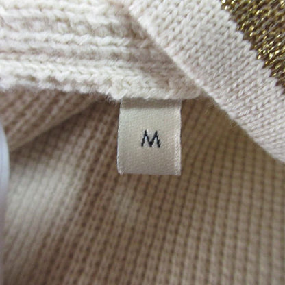 Gucci Michele Period V-Neck Knit Vest 653334 Size M Ivory Women Used