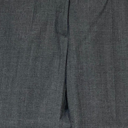 Prada Staggered Wool Slacks Pants Size 38 Gray Ladies Used