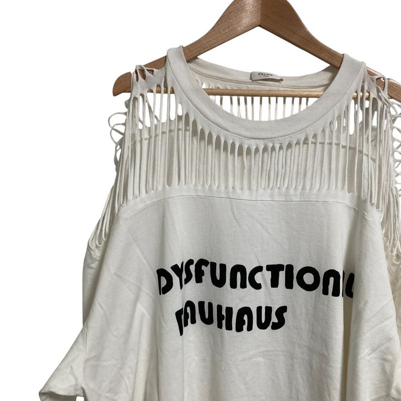 Good 23ss Celine Dysfunctional Bauhaus Long Sleeve Loose T-Shirt 2x58e671q XL