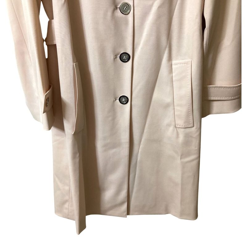 Celine Single Trench Coat Size 38 Light Pink Ladies Used