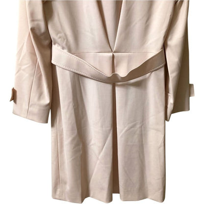 Celine Single Trench Coat Size 38 Light Pink Ladies Used