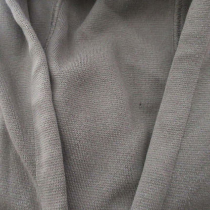 Hermes Cotton Cashmere Blend Zip Up Knit Hoodie Size S Gray Men's Used