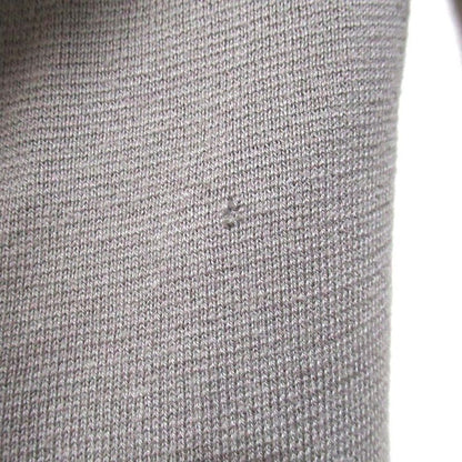 Hermes Cotton Cashmere Blend Zip Up Knit Hoodie Size S Gray Men's Used