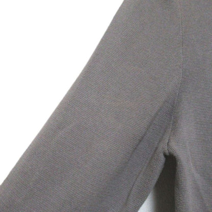 Hermes Cotton Cashmere Blend Zip Up Knit Hoodie Size S Gray Men's Used