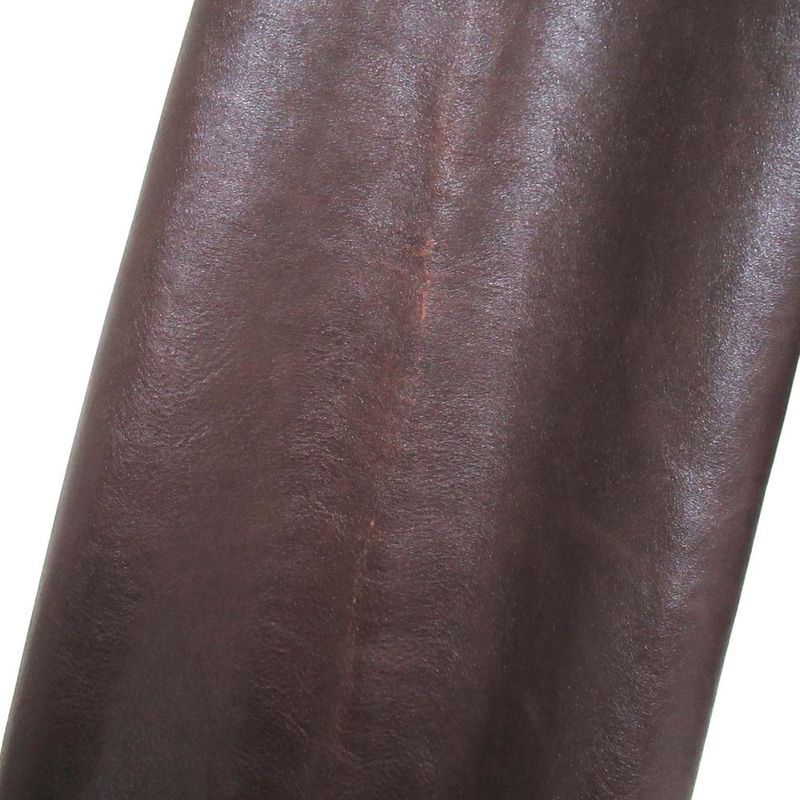 Gucci Sleeve Leather Cutout Padded Nylon Blouson Jacket 253498 Size 52 Khaki X