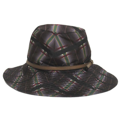 Prada Checked Nylon Bucket Hat Size M Purple Women's Used Used