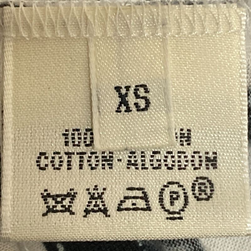 Hermes Margiela Period Bolduc Ribbon Print Short Sleeve Cut and Sewn T-Shirt XS