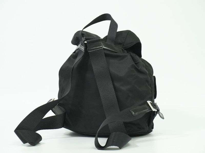 Authentic Prada Nylon Backpack Sac Backpack Black Bag Pre-owned [follow-up