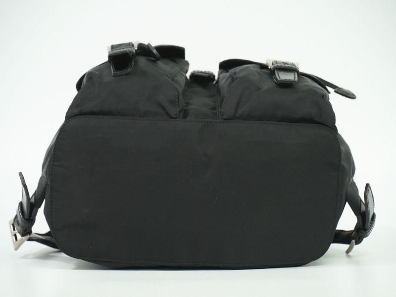 Authentic Prada Nylon Backpack Sac Backpack Black Bag Pre-owned [follow-up