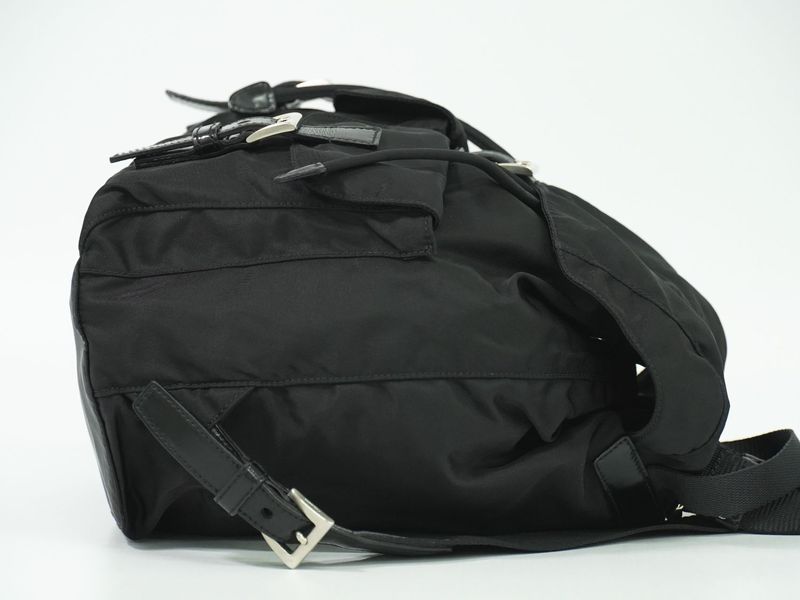 Authentic Prada Nylon Backpack Sac Backpack Black Bag Pre-owned [follow-up
