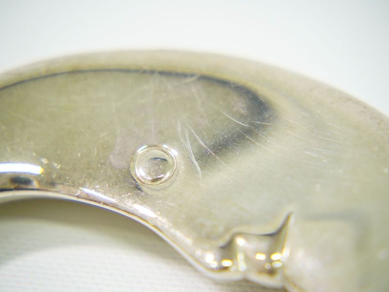 Authentic Tiffany & Co Tiffany & Co Man-in-the-moon Crescent Moon 925 Baby