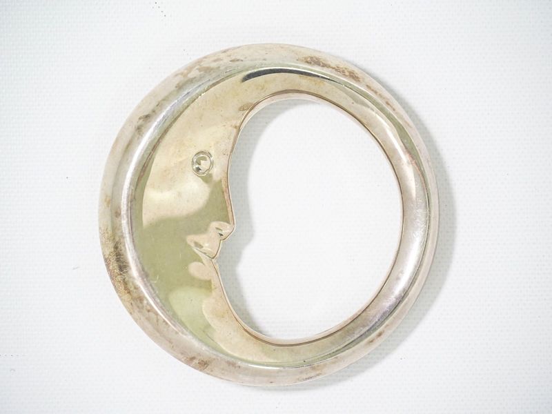 Authentic Tiffany & Co Tiffany & Co Man-in-the-moon Crescent Moon 925 Baby