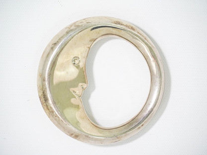 Authentic Tiffany & Co Tiffany & Co Man-in-the-moon Crescent Moon 925 Baby