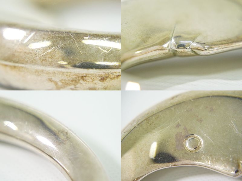 Authentic Tiffany & Co Tiffany & Co Man-in-the-moon Crescent Moon 925 Baby