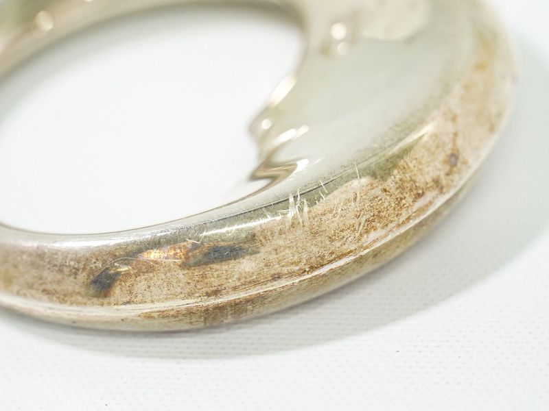 Authentic Tiffany & Co Tiffany & Co Man-in-the-moon Crescent Moon 925 Baby