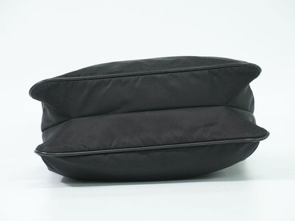 Authentic Prada Tessuto Shoulder Bag Pochette Nylon Black Va0563 Tessuto Bag