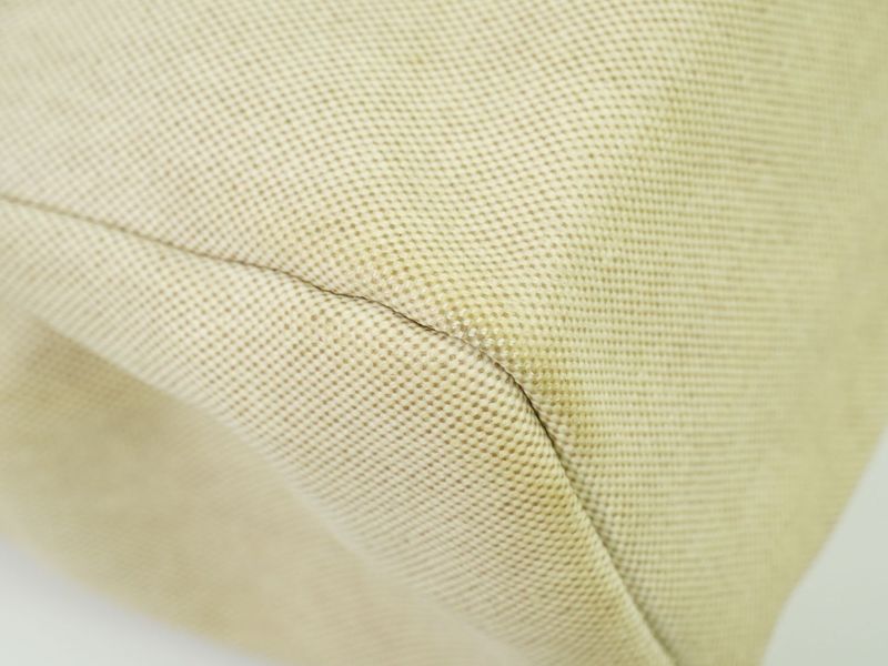 Authentic Hermes Herbag MM Toile Ash 2WAY Shoulder Bag Handbag □E Engraved