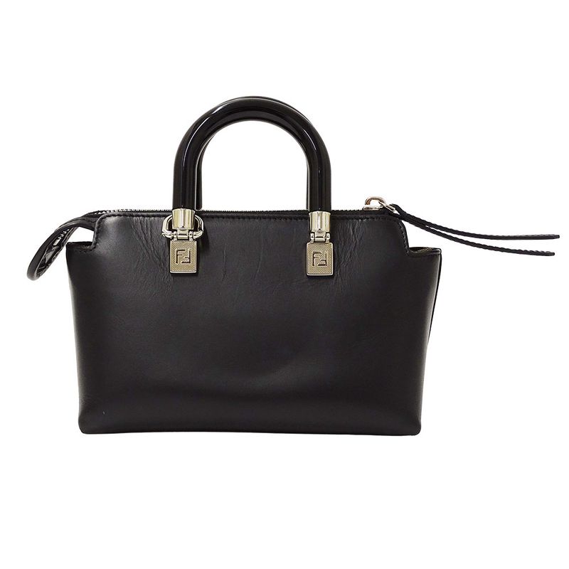 Fendi Bag Women's Brand Handbag Shoulder Bag 2way Leather By-the-way Mini Black