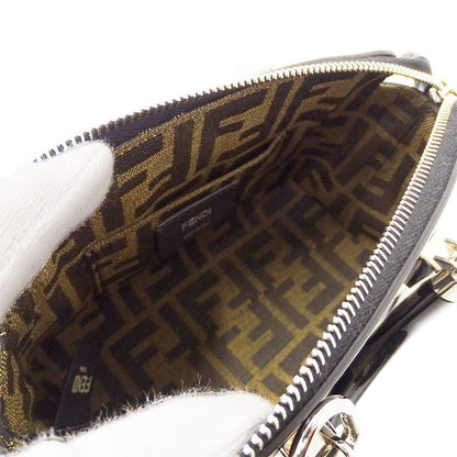 Fendi Bag Women's Brand Handbag Shoulder Bag 2way Leather By-the-way Mini Black