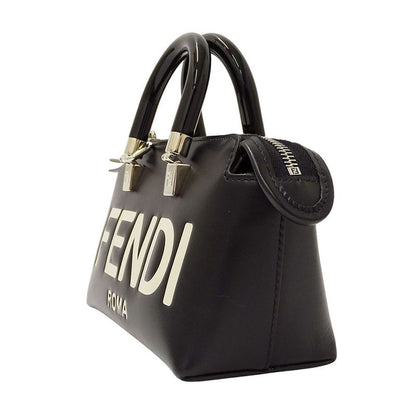 Fendi Bag Women's Brand Handbag Shoulder Bag 2way Leather By-the-way Mini Black