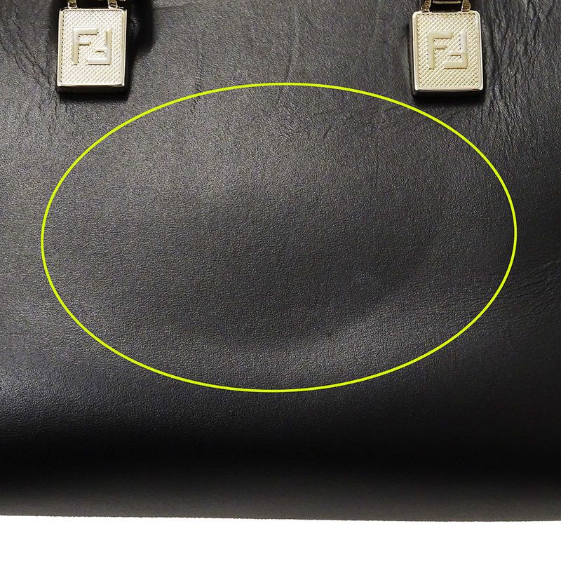 Fendi Bag Women's Brand Handbag Shoulder Bag 2way Leather By-the-way Mini Black